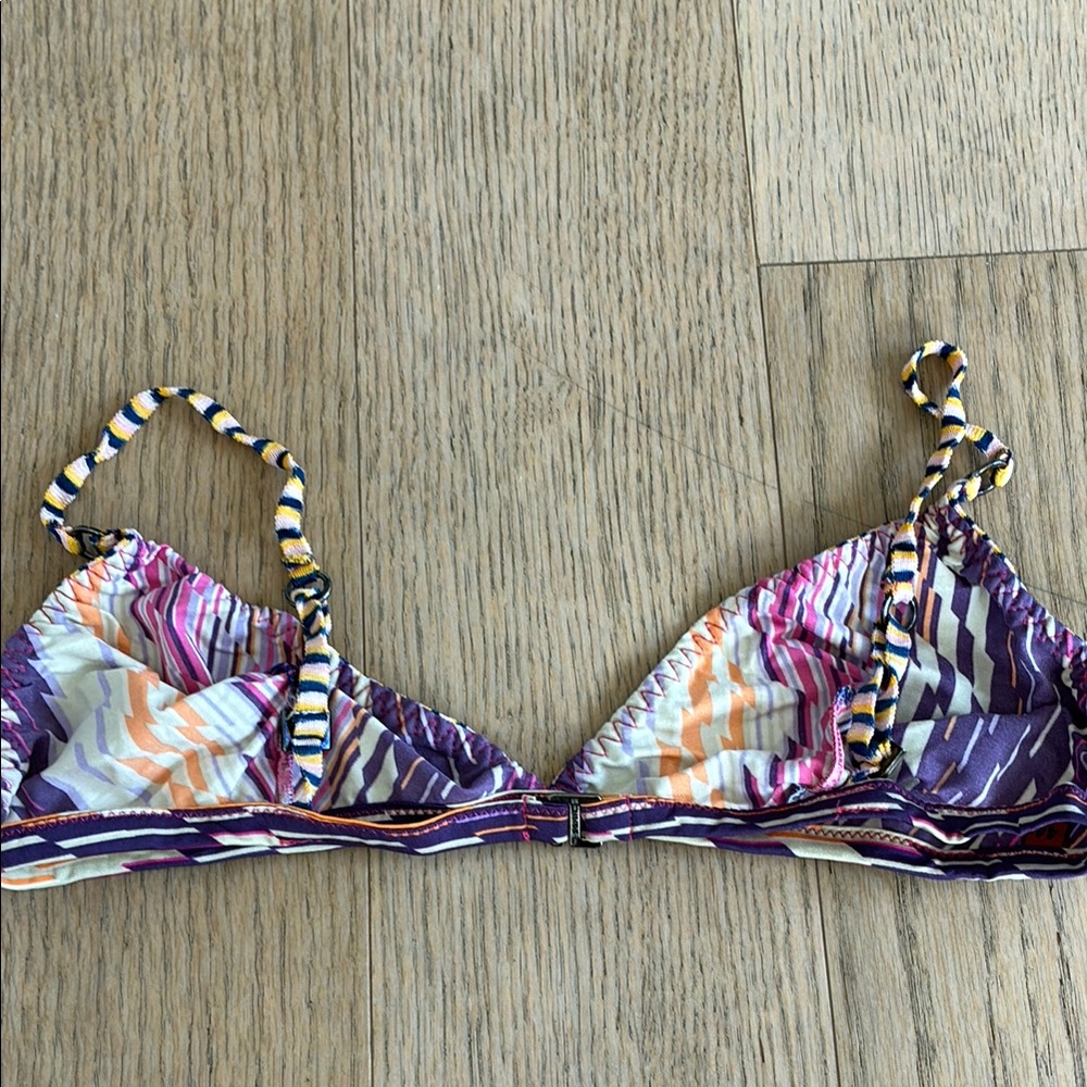 Missoni Multicolor Zigzag Bikini Set w/pouch - Picture 6 of 10